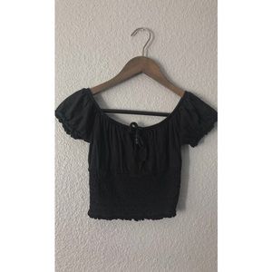 pacsun off the shoulder top